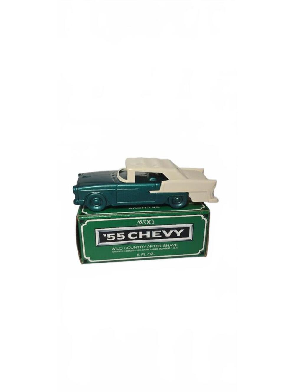 Avon '55 Chevy Wild Country After Shave with Vintage Car Bottle